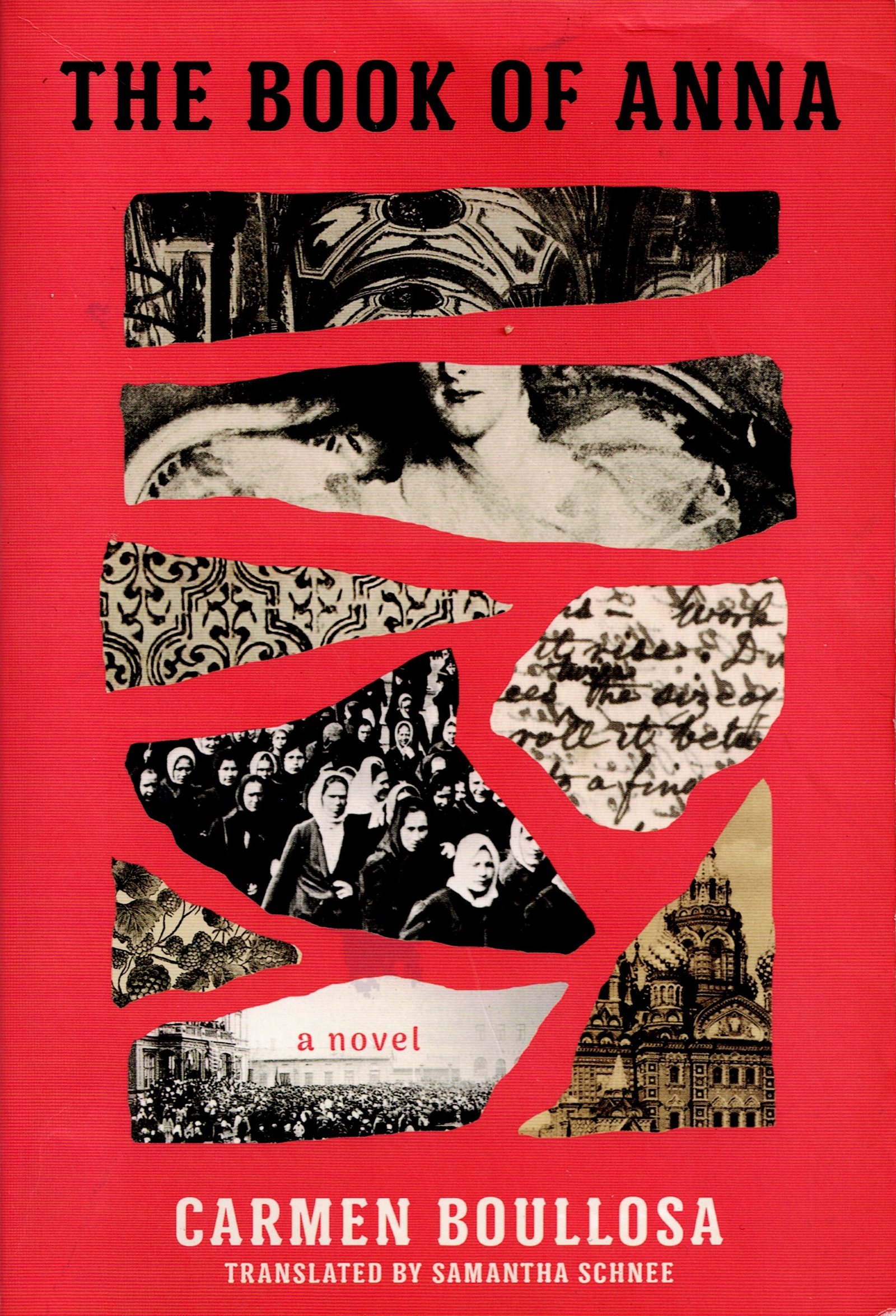 The Book of Anna by Carmen Boullosa, Translated by Samantha Schnee  